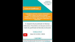 Aspergilose pulmonar invasiva relacionada à COVID19 abaixo da linha do Equador [upl. by Billen325]