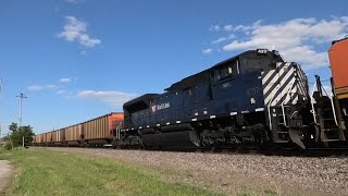 MRL ACe on BNSF 9202 West in Princeton IL 6924 [upl. by Aicilana363]