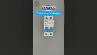 Tomzn 63A DC Breaker Secure Your Solar Power System 🌞⚡shorts tomzn dcbreaker solarsystem [upl. by Yracaz816]