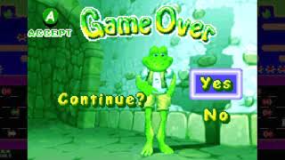 Frogger Advance The Great Quest  Game Over GBA [upl. by Stinson]