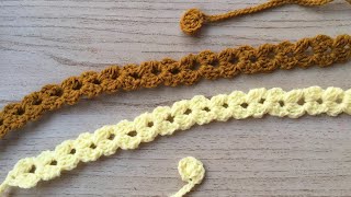 How to crochet headband tutorial  Crochet Pattern  Amazing Headband crochet [upl. by Naitsyrk469]