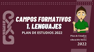 CAMPOS FORMATIVOS Lenguajes  Planes y programas 2022 NEM [upl. by Erl]