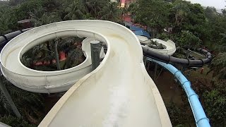 White Water Slide at AFamosa Water Theme Park [upl. by Ayoras]