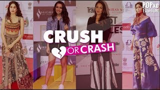 Crush Or Crash Celebrity Style  Episode 3  POPxo Fashion [upl. by Apur]