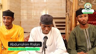 Musaffar Qiraat  Qiraat Yaqub Abdurrahim Rislan  Maitama Sule Uni Mosque [upl. by Atteuqehs]