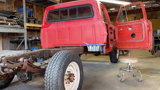 1968 FORD F250 Restoration  Metal Work Begins [upl. by Tyler]