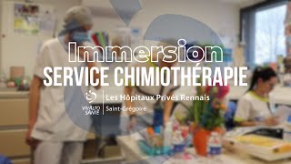 En Immersion – Service chimiothérapie – LHPR SaintGrégoire [upl. by Nnylasor]