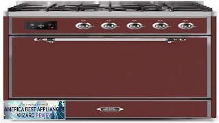 Majestic II 30quot Dual Fuel LP Freestanding Range BurgundyChrome Trim Review [upl. by Moscow]