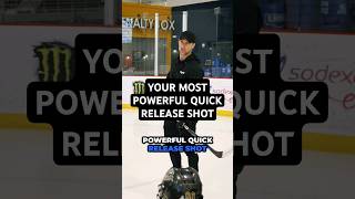 YOUR MOST POWERFUL QUICK RELEASE SHOT hockeycoach hockeydevelopment [upl. by Animrelliug638]