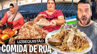 Provando 40 COMIDAS TÍPICAS no Uzbequistão 🇺🇿 Documentário Completo [upl. by Nuahsyt]