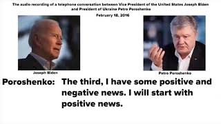 UKRAINE NABU Leak on Kerry Biden Extortion BIDEN2020 [upl. by Yhtomot]