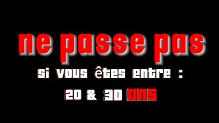 Voici 3 vérités que vous devez absolument savoir si vous avez entre 20 et 30 ans [upl. by Rot]