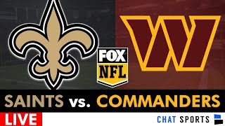 Saints vs Commanders LIVE Streaming Scoreboard PlayByPlay Highlights amp Stats  NFL Week 15 [upl. by Tanney795]