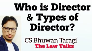 Directors and type of Directors as per companies Act 2013 [upl. by Rosina244]