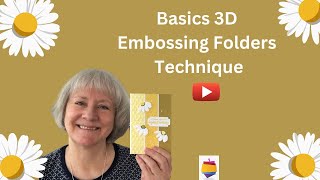 Get The Perfect Effect Every Time With This Easy 3D Embossing Folders Technique [upl. by Shulins]