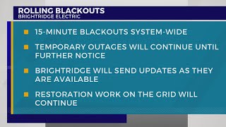 Power companies implement 15minute rolling blackouts [upl. by Aihset980]