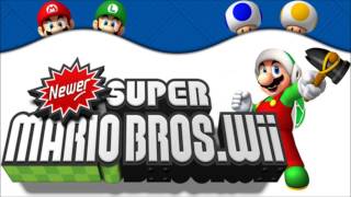 Castle Theme  Newer Super Mario Bros Wii OST Extended [upl. by Nira]