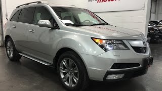 2011 Acura MDX Elite Pkg SHAWD allwheel drive Hitch Boards SOLD Munro Motors [upl. by Wallie]