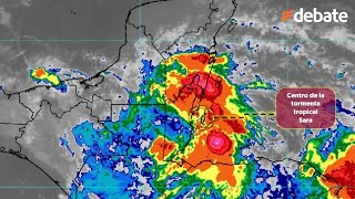 Alerta por llegada de tormenta tropical Sara en Chiapas Campeche Quintana Roo Yucatán y Tabasco [upl. by Absalom574]