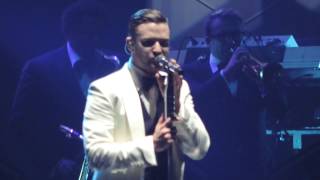 Justin Timberlake  FutureSexLoveSound  Like I Love You Live at Barclays Center NY 1162013 [upl. by Ocnarfnaig]