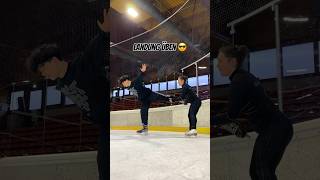 SO EINFACH IST EISKUNSTLAUFEN zu LERNEN 😱⛸️ nicht einfach 🤯 eiskunstlauf challenge eislaufen [upl. by Katha]