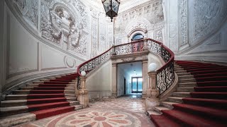 Hidden Abandoned Palace in Portugals capital Lisbon  Burnay Palace [upl. by Herring128]