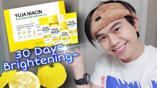 How to Brighten skin with Yuja Niacin [upl. by Annaj]