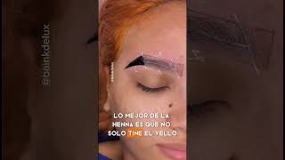 Aprende a hacer cejas con henna [upl. by Yasui]