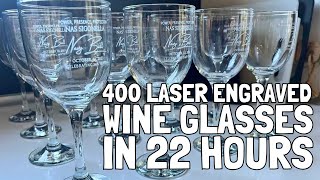 How To Engrave Wine Glasses on the LaserPecker 2 [upl. by Nance869]