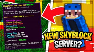 BEST NEW SKYBLOCK SERVER RELEASE TRAILER  PvPCloud New Minecraft Skyblock Server Minecraft [upl. by Ilana]