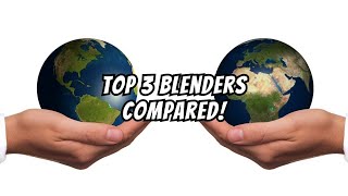 Top 3 Blenders Compared Vitamix 5200 vs Blendtec vs Ninja – Which is Best [upl. by Hepsiba]