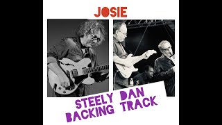 JOSIE  STEELY DAN  BACKING TRACK WITH SHEET MUSIC [upl. by Rech]