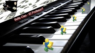 Roblox Piano  Bella Ciao music sheet [upl. by Sirrep]