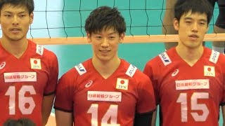 全日本14 石川祐希選手のプレー集 日韓親善試合2018より バレーボール Japan volleyball [upl. by Enneira]