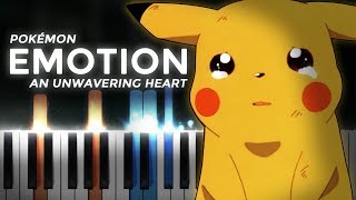 Pokémon XY · Emotion An Unwavering Heart  LyricWulf Piano Tutorial on Synthesia [upl. by Higinbotham]