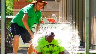 Throwing Water Balloons at People Prank Part 2 [upl. by Seiter]