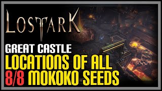 Great Castle All Mokoko Seeds Lost Ark [upl. by Ecnaiva]