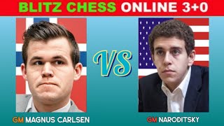 Magnus Carlsen vs Daniel Naroditsky  Blitz Chess 30  August 21 2024  chesscom [upl. by Lehpar]