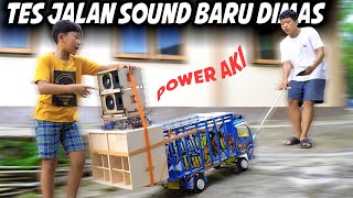 SOUND BARU DIMAS GANTI POWER DAN TES JALAN PAKAI TRUK TERNYATA SUARANYA MAKIN HOREG [upl. by Eckblad]