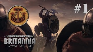 Total War Thrones of Britannia EP 1 สายเลือด Ragnar Lothbrok [upl. by Eppes866]