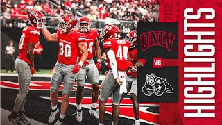 UNLV vs Fresno State Football Highlights  2024 Season [upl. by Yralih]