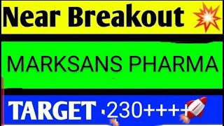 MARKSANS PHARMA SHARE LATEST NEWS TODAYMARKSANS PHARMA SHARE TARGETMARKSANS PHARMA SHARE ANALYSIS [upl. by Nipsirc280]