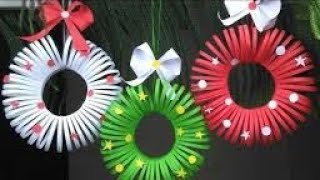 Paper Craft For School  Christmas Crafts  Christmas Decorations Ideas  Paper Craft  Paper [upl. by Odraode]