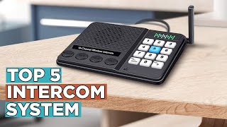 Top 5 Best Intercom Systems [upl. by Oaks303]