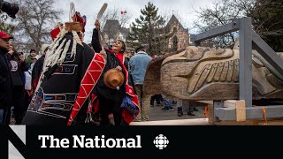 Treasured totem pole returns to BC First Nation [upl. by Gearhart]