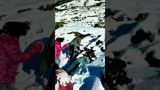 Solang valley Manali snowfall  Manali in December Road trip to Solang Valley travel [upl. by Adnim]