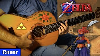 GERUDO VALLEY  ZELDA OCARINA OF TIME meet flamenco gipsy guitarist GAME GUITAR COVER FINGERSTYLE [upl. by Rafe3]