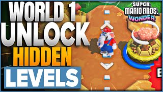 How To Unlock Secret Courses Levels In Pipe Rock Plateau In Super Mario Bros Wonder [upl. by Peonir]