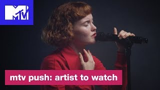 Kacy Hill Performs Shawn Mendes quotMercyquot  Push Artist to Watch  MTV [upl. by Osanna]