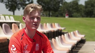 ICC U19 CWC Get to know Englands Dan Mousley [upl. by Lsil]